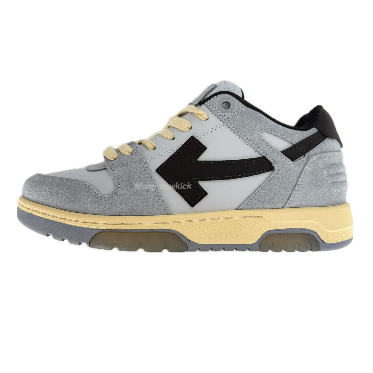 Off White Out Of Office Ooo Low Tops Light Grey Anthracite Omia189s24lea0110511 (1) - www.newkick.org