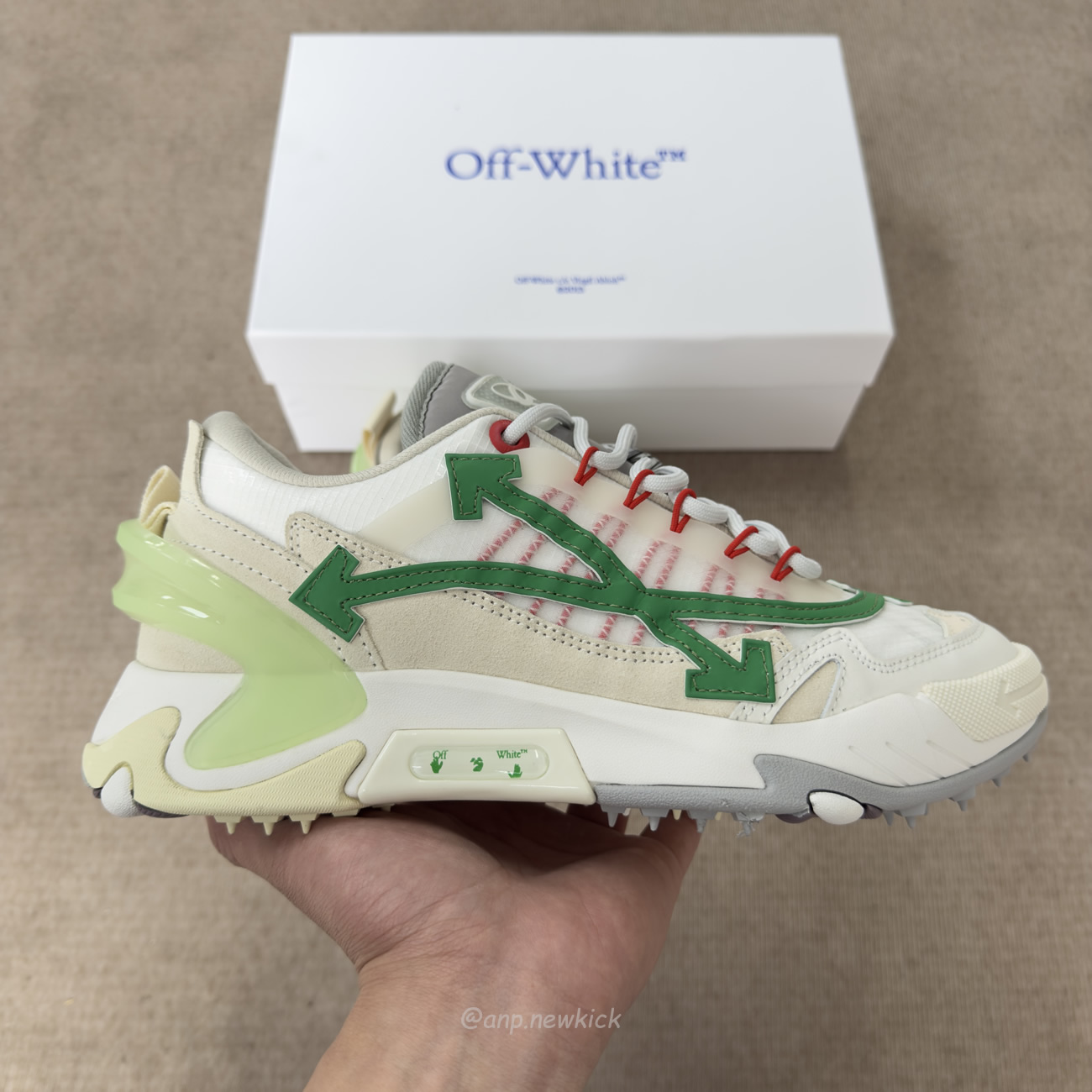 Off White Odsy 2000 Green Arrow Omia190r21fab0010155 (3) - www.newkick.org
