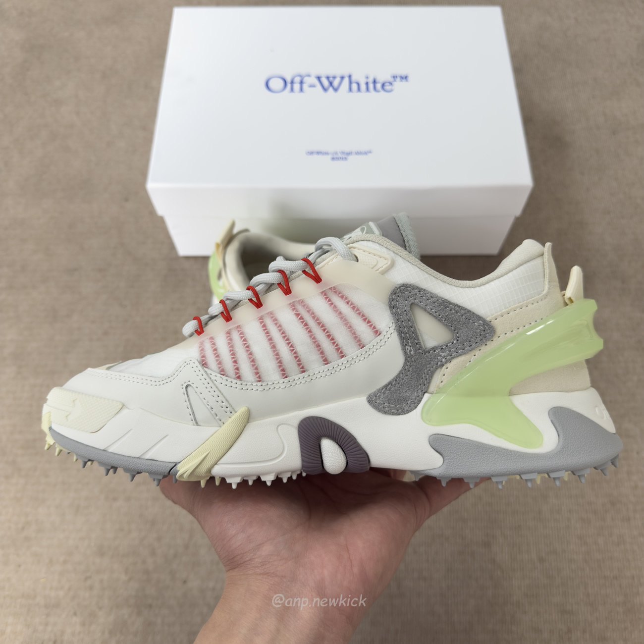 Off White Odsy 2000 Green Arrow Omia190r21fab0010155 (4) - www.newkick.org