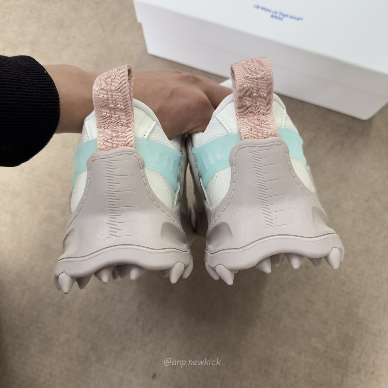 Off White Odsy 1000 Grey Powder Pink Womens Owia180s23fab0010534 (2) - www.newkick.org