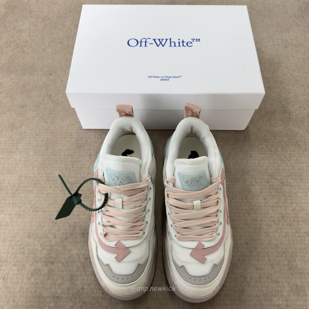Off White Odsy 1000 Grey Powder Pink Womens Owia180s23fab0010534 (8) - www.newkick.org