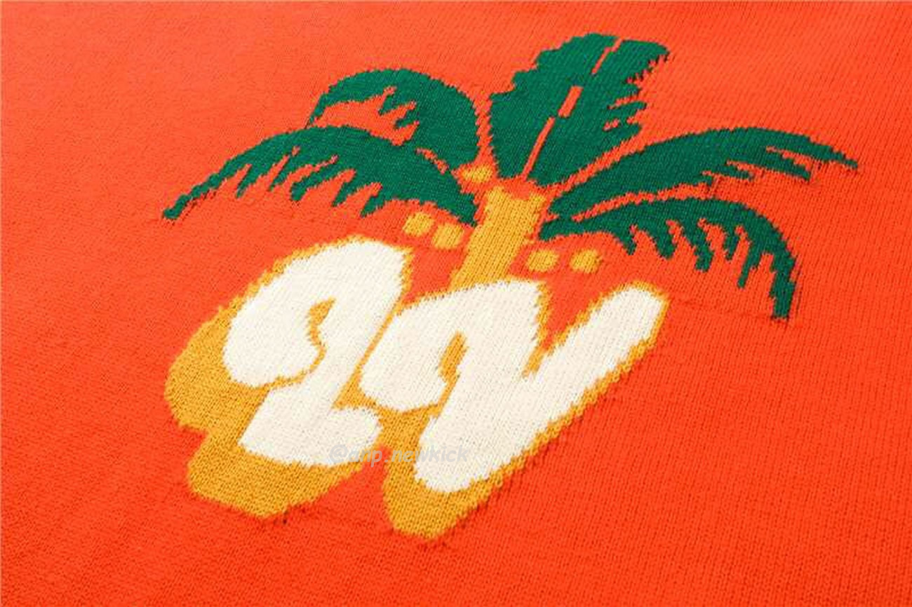 Louis Vuitton Short Sleeved Cotton Crewneck Orange Fw24 (11) - www.newkick.org