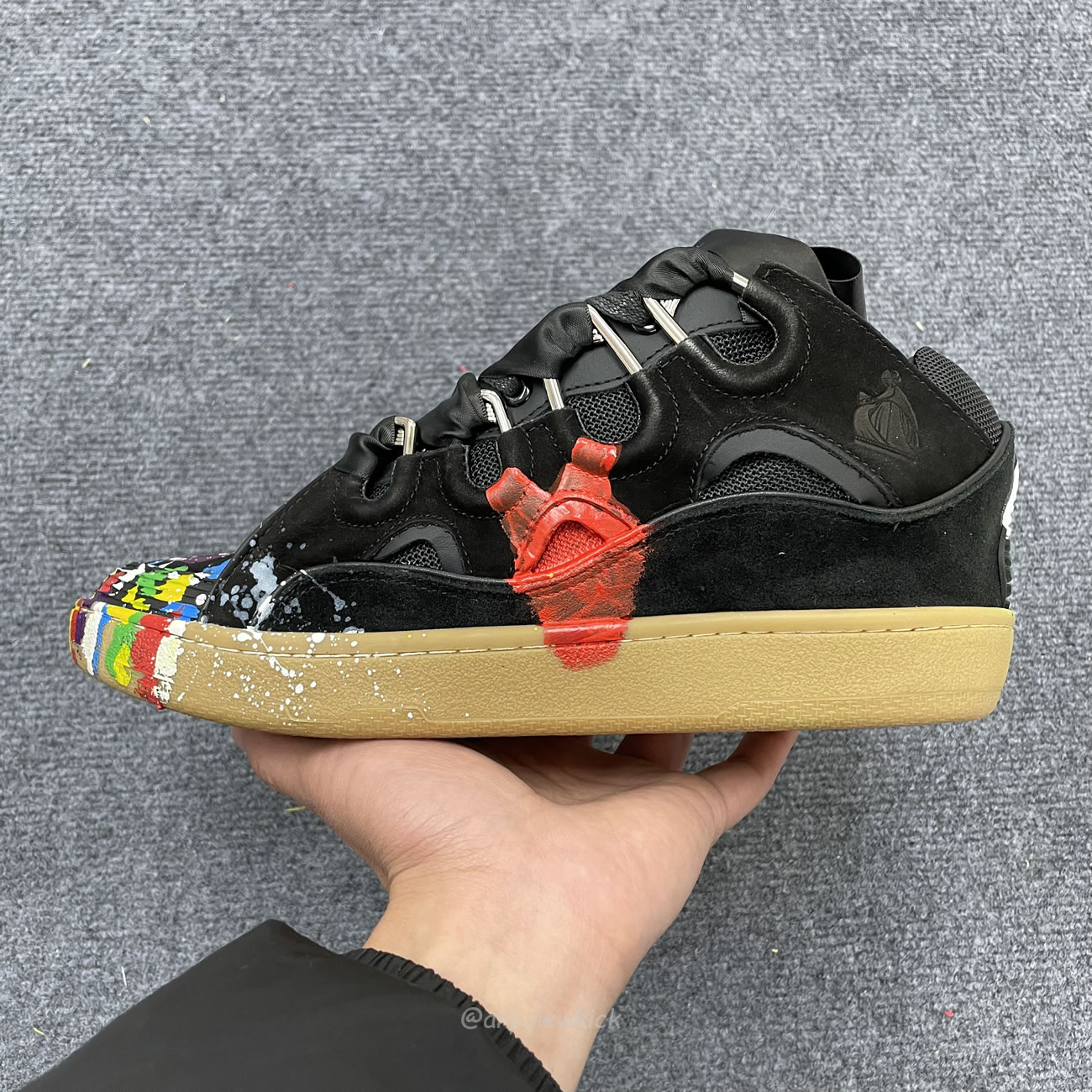 Lanvin Leather Curb Gallery Dept. Black Multi Womens Fw Skdk02 Drgd P2210s1 (5) - www.newkick.org Lanvin Leather Curb Gallery Dept. Black Multi Womens Fw Skdk02 Drgd P2210s1 (5) - www.newkick.org