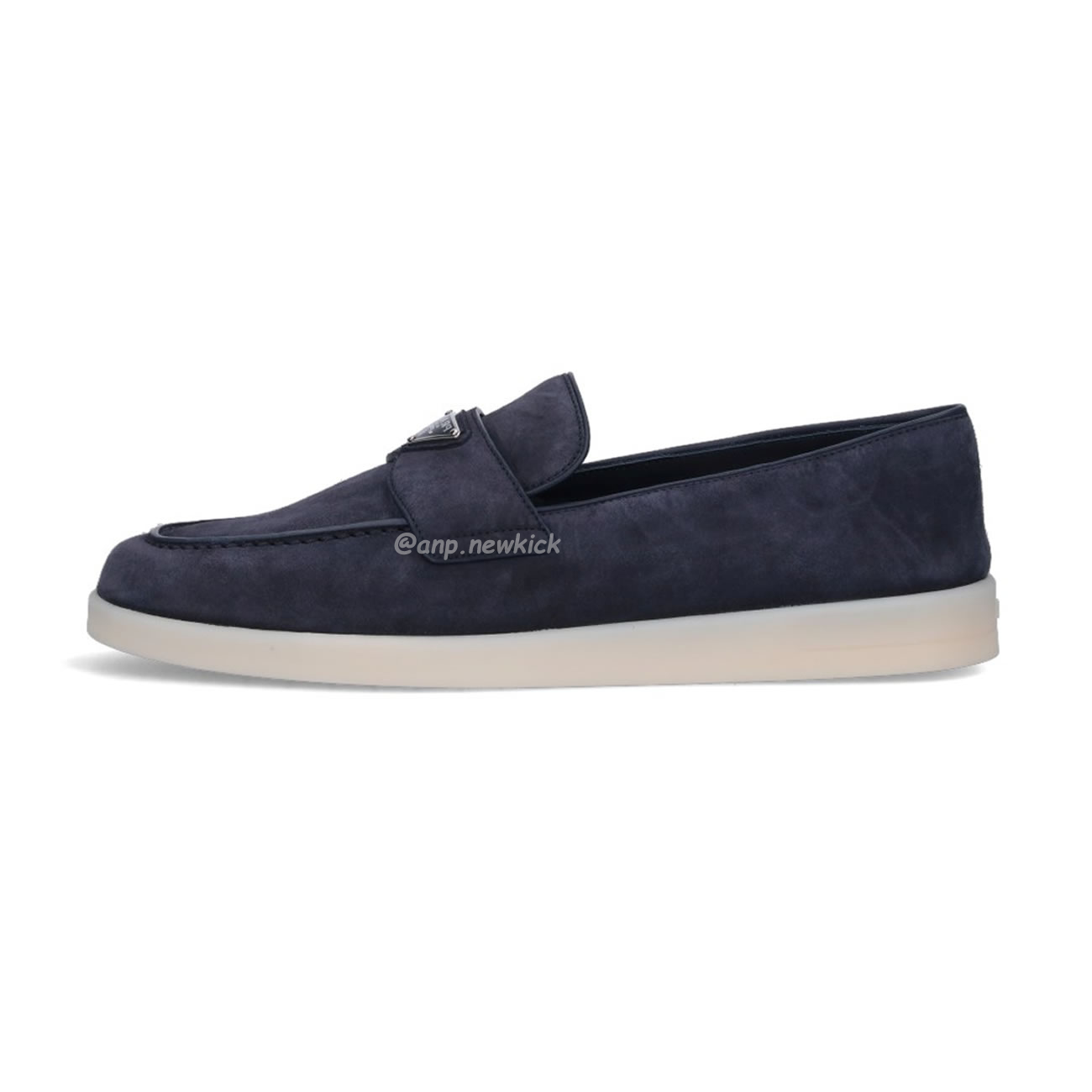 Prada Logo Suede Loafers (1) - www.newkick.org
