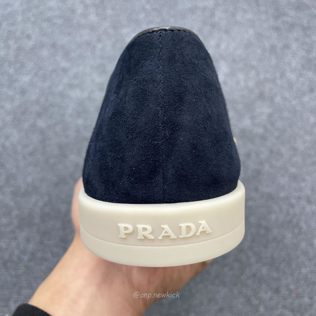 Prada Logo Suede Loafers (6) - www.newkick.org