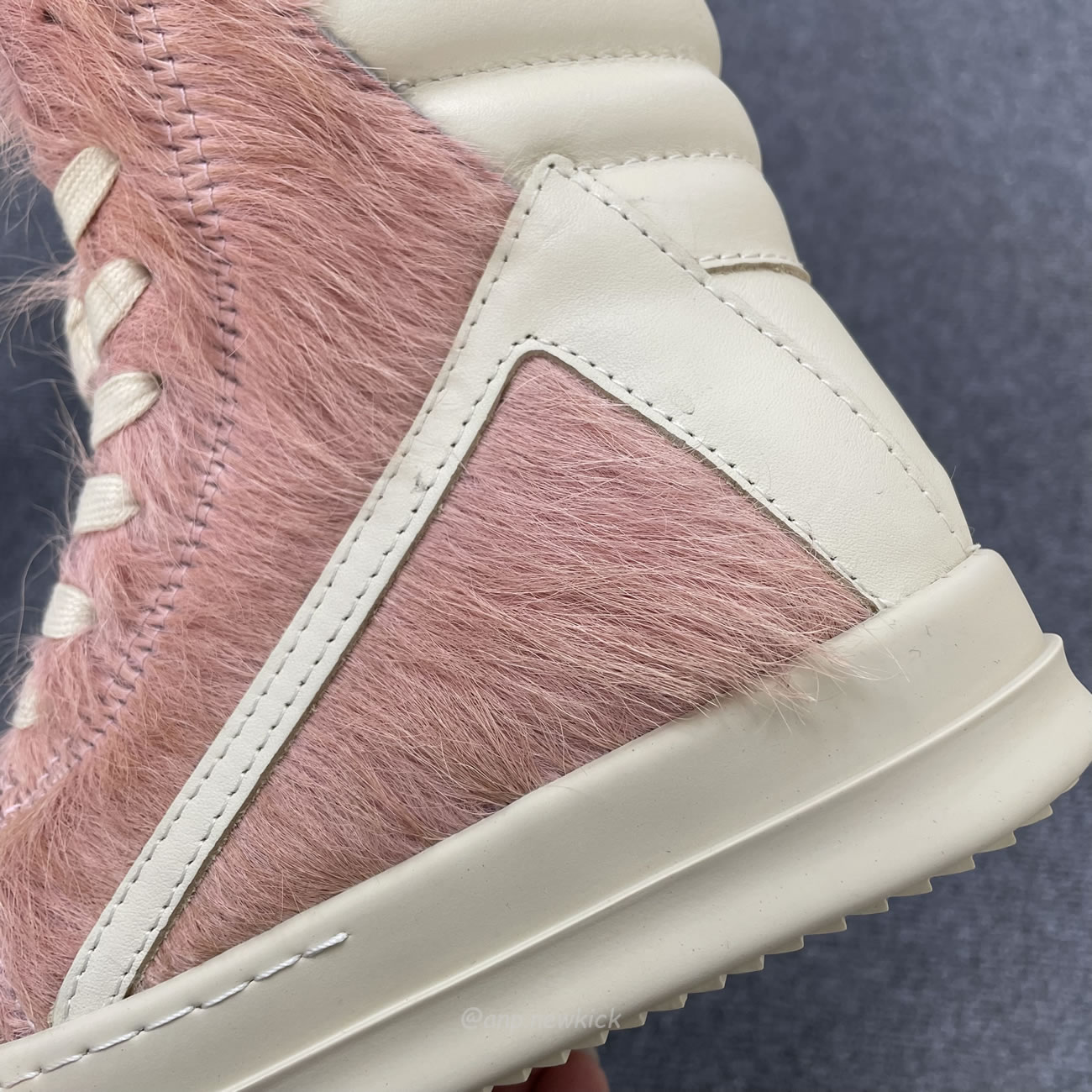 Rick Owens Geobasket Kuhfell Dusty Rosa Milch Rr02b2894lhl 8311 (6) - www.newkick.org