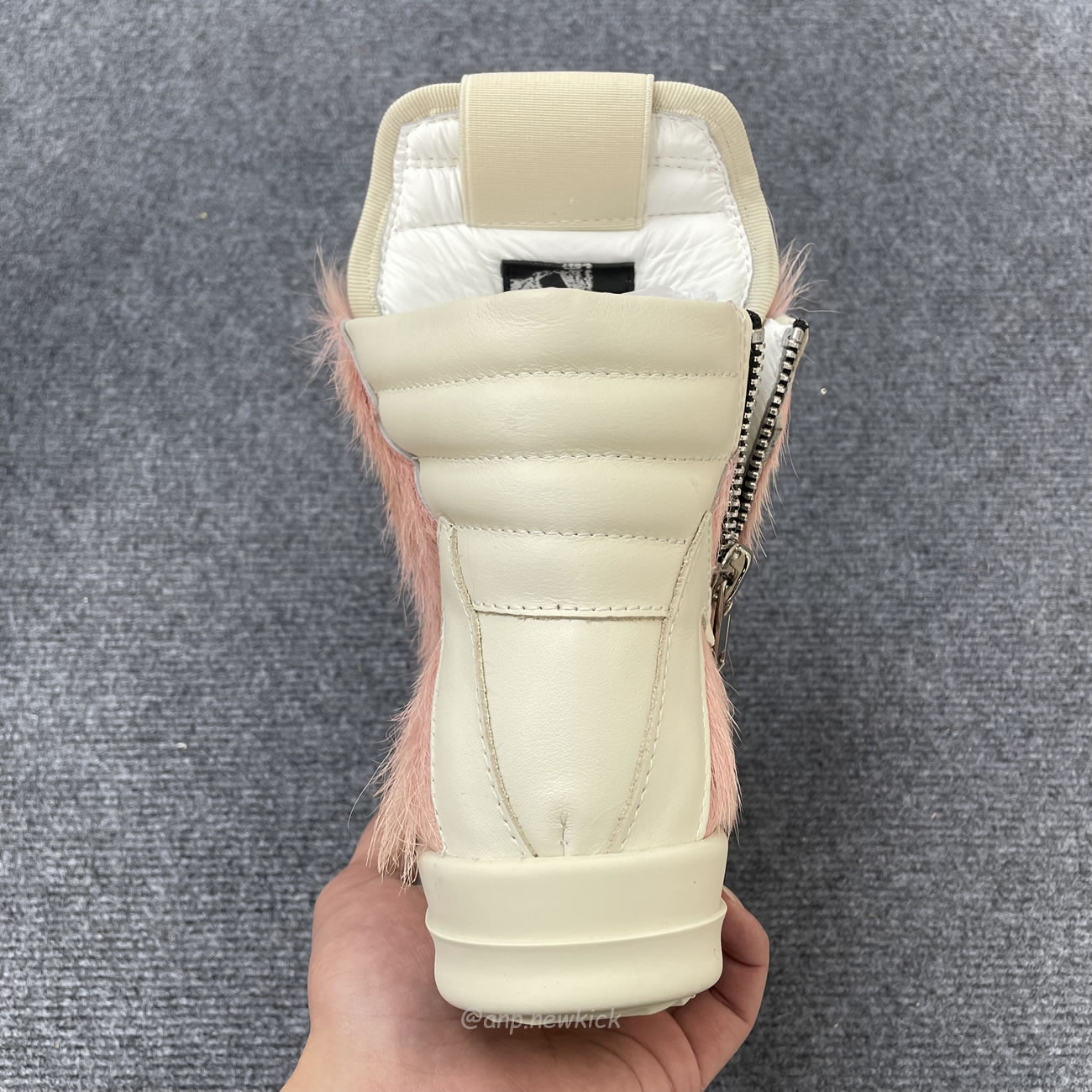 Rick Owens Geobasket Kuhfell Dusty Rosa Milch Rr02b2894lhl 8311 (9) - www.newkick.org