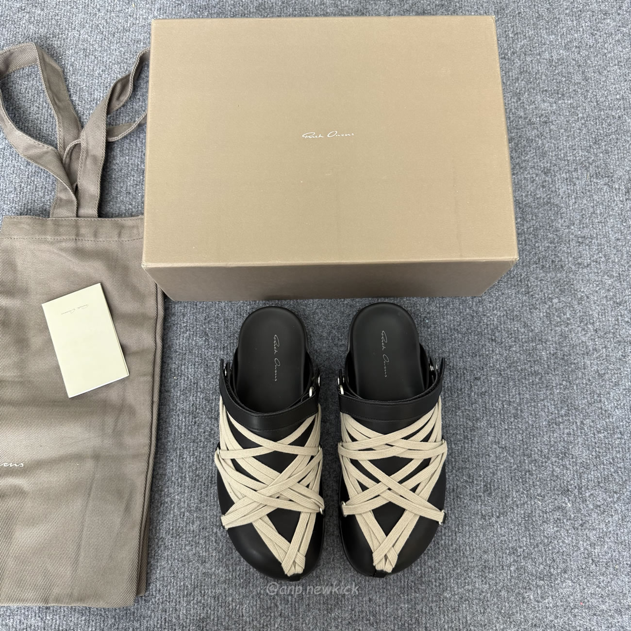 Rick Owens Hollywood Megalaced Mule Granola Black Ru01e5813 Loow1 09 (5) - www.newkick.org Rick Owens Hollywood Megalaced Mule Granola Black Ru01e5813 Loow1 09 (5) - www.newkick.org