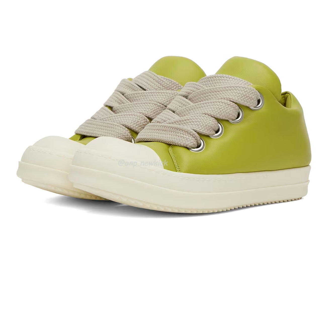 Rick Owens Jumbo Lace Padded Sneaks Low Black Acid Milk Ru02c7893 (18) - www.newkick.org Rick Owens Jumbo Lace Padded Sneaks Low Black Acid Milk Ru02c7893 (18) - www.newkick.org