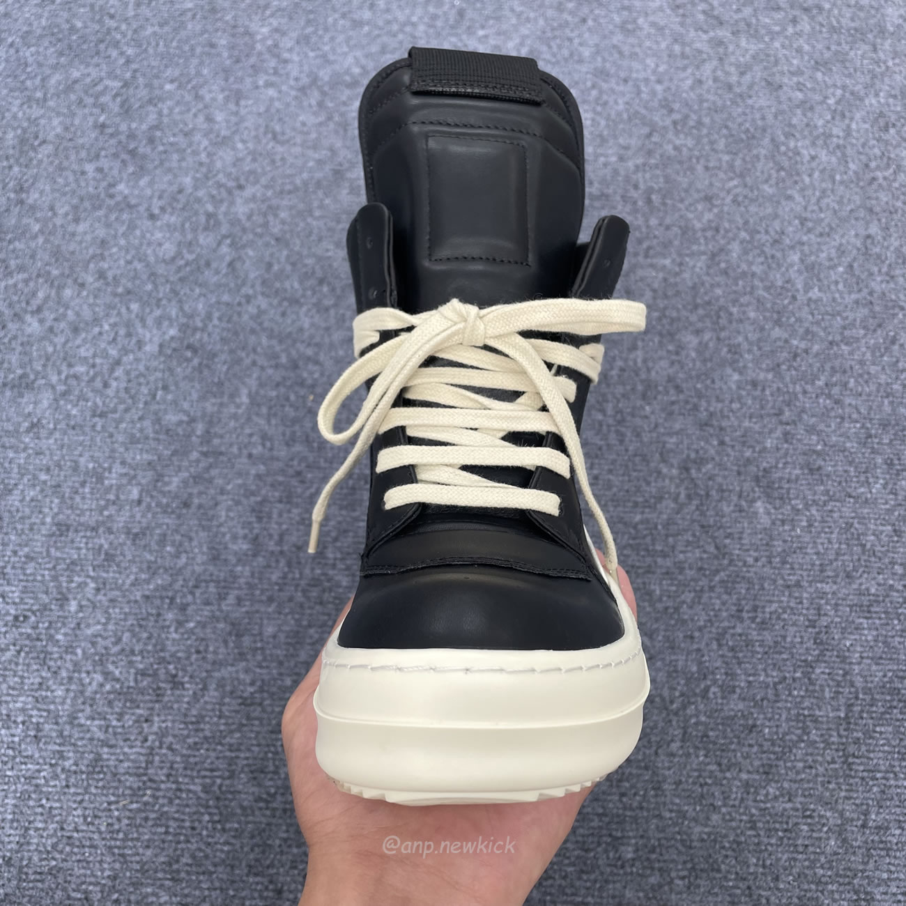Rick Owens Phlegethon Geobasket Black Milk Ru21s6894 Lpo 91111 (2) - www.newkick.org
