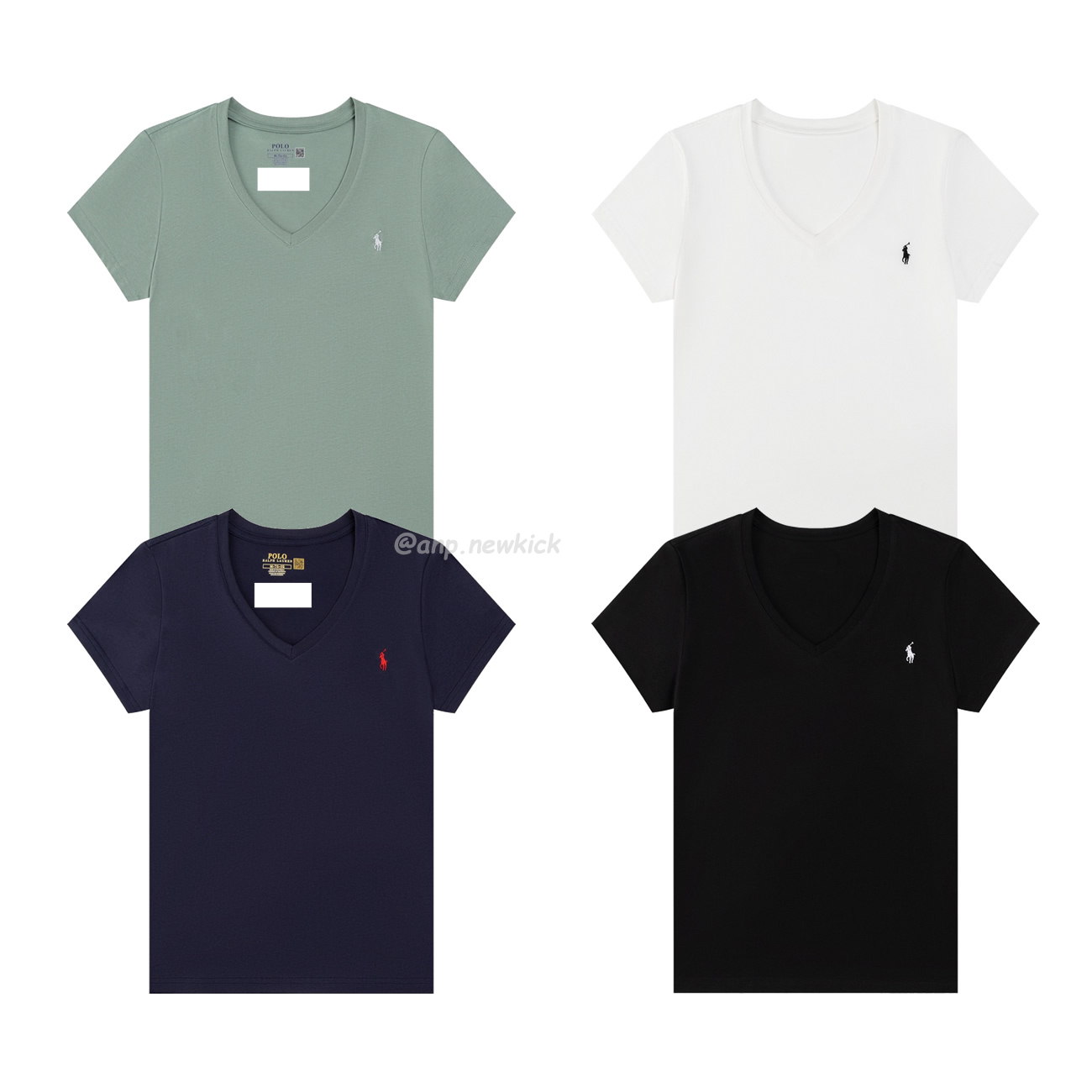 Ralph Lauren Classic Pony Womens V Neck Short Sleeved T Shirt (1) - www.newkick.org Ralph Lauren Classic Pony Womens V Neck Short Sleeved T Shirt (1) - www.newkick.org