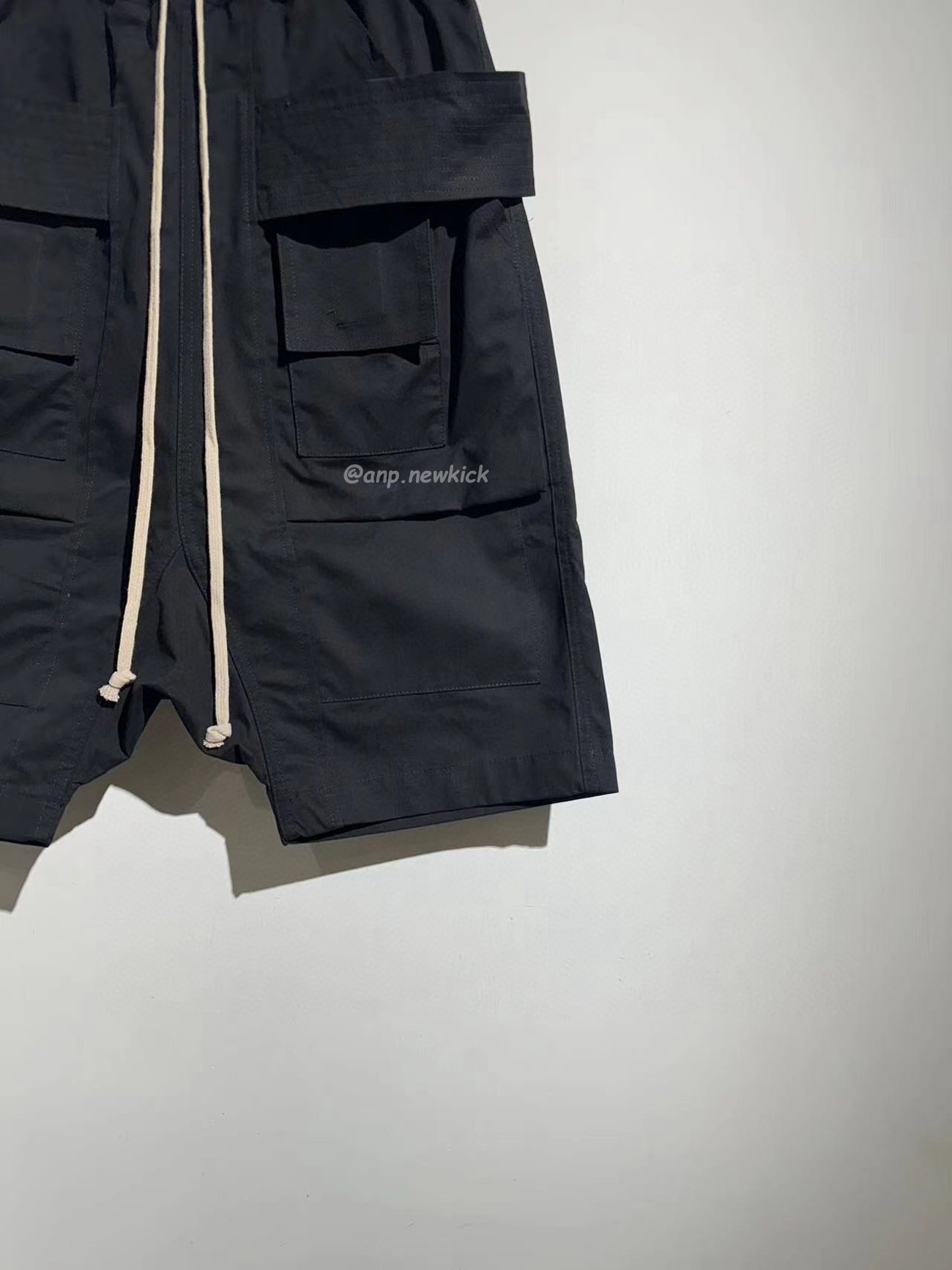 Rick Owens Drkshdw Creatch Cargo Cropped Drawstring Pants (6) - www.newkick.org
