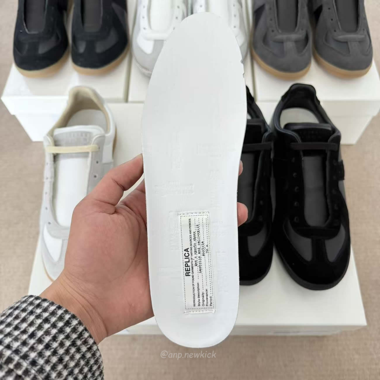 Maison Margiela Replica German Army Trainer Gat S57ws0236p1895101 (14) - www.newkick.org