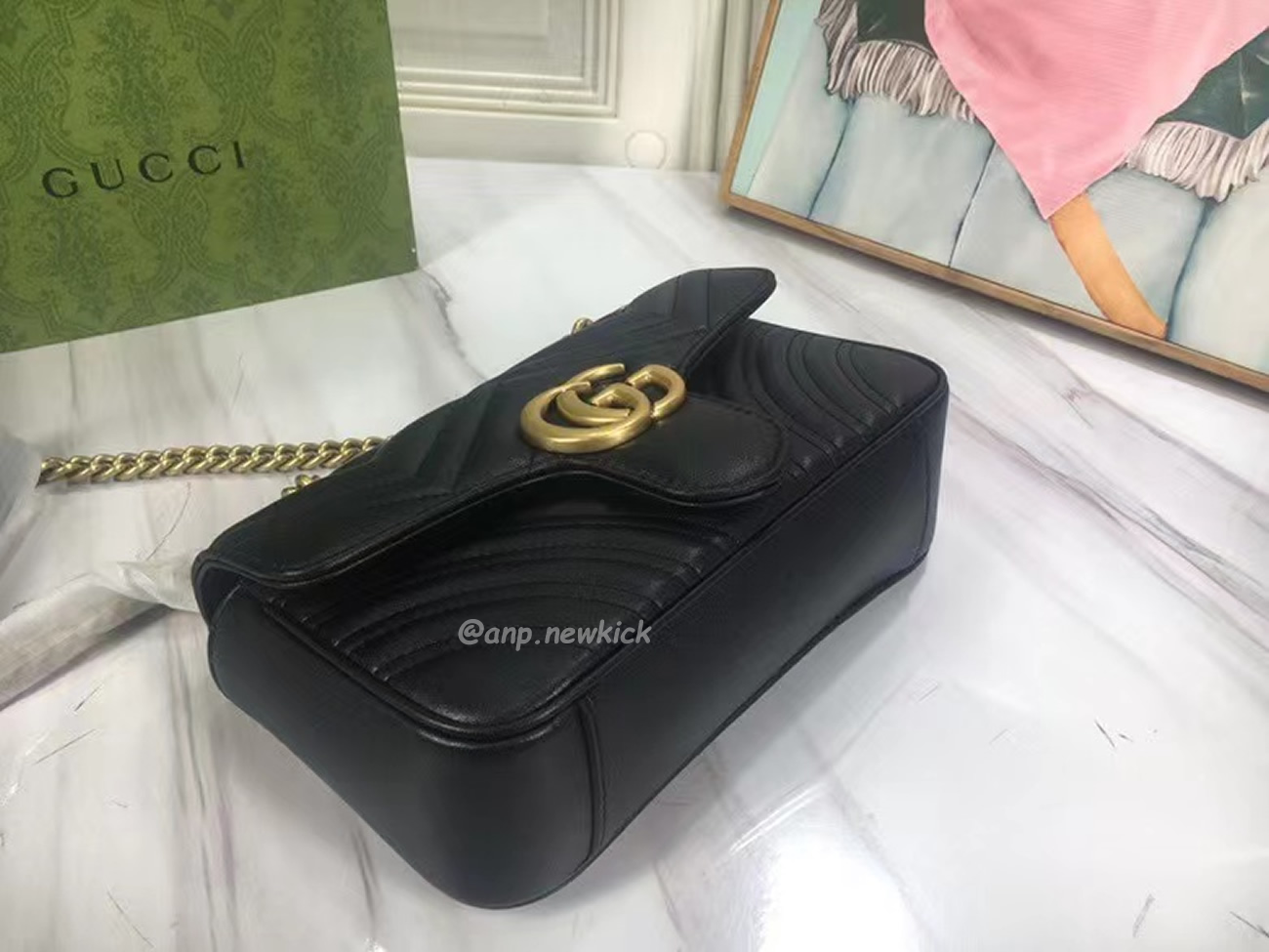 Gucci Gg Marmont Mini Shoulder Bag (2) - www.newkick.org Gucci Gg Marmont Mini Shoulder Bag (2) - www.newkick.org