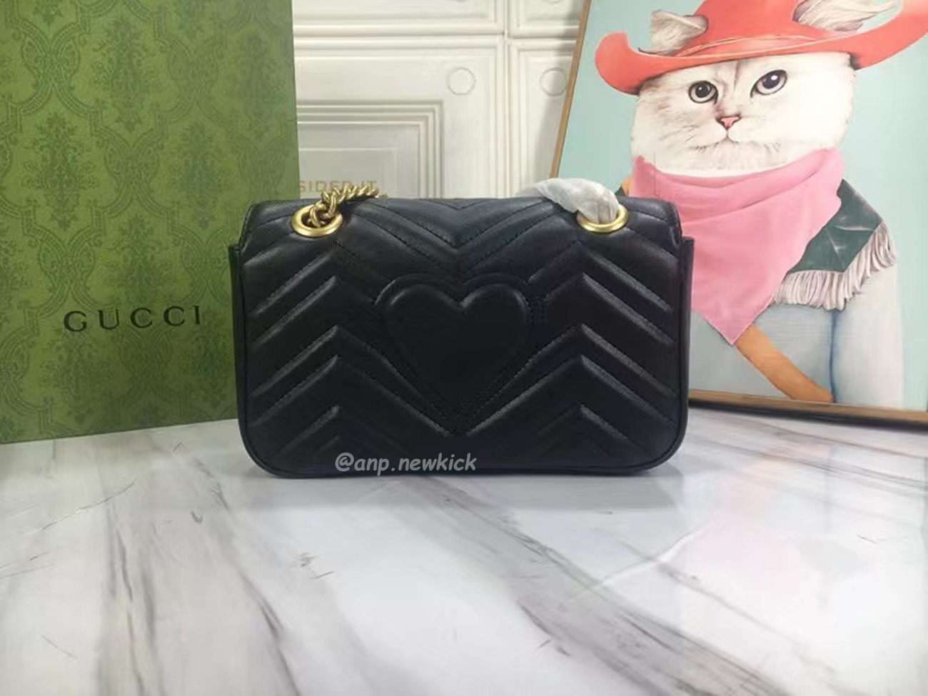 Gucci Gg Marmont Mini Shoulder Bag (3) - www.newkick.org Gucci Gg Marmont Mini Shoulder Bag (3) - www.newkick.org