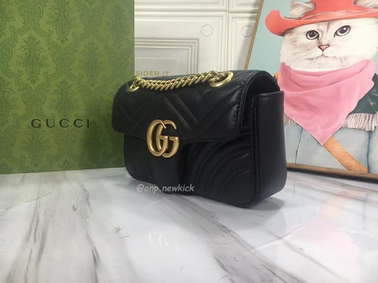Gucci Gg Marmont Mini Shoulder Bag (5) - www.newkick.org Gucci Gg Marmont Mini Shoulder Bag (5) - www.newkick.org