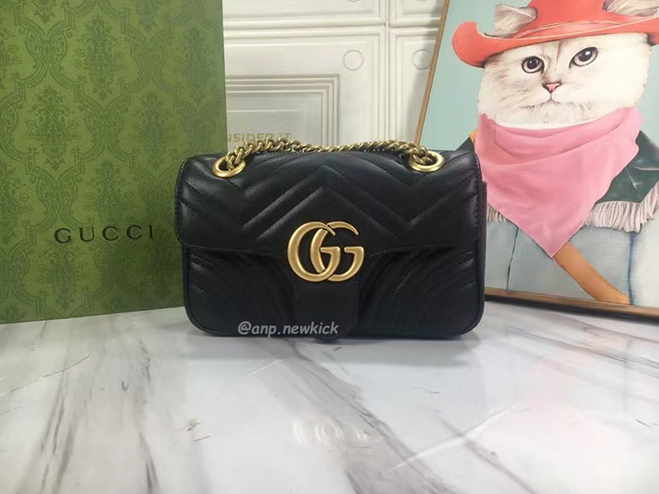 Gucci Gg Marmont Mini Shoulder Bag (6) - www.newkick.org Gucci Gg Marmont Mini Shoulder Bag (6) - www.newkick.org