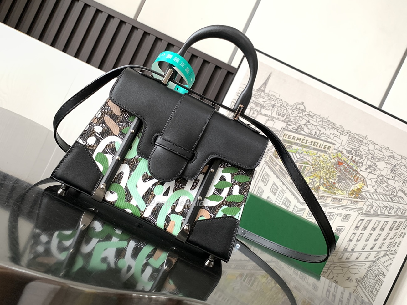 Goyard Saigon Structuré Pm Bag Lettres Camouflage (10) - www.newkick.org