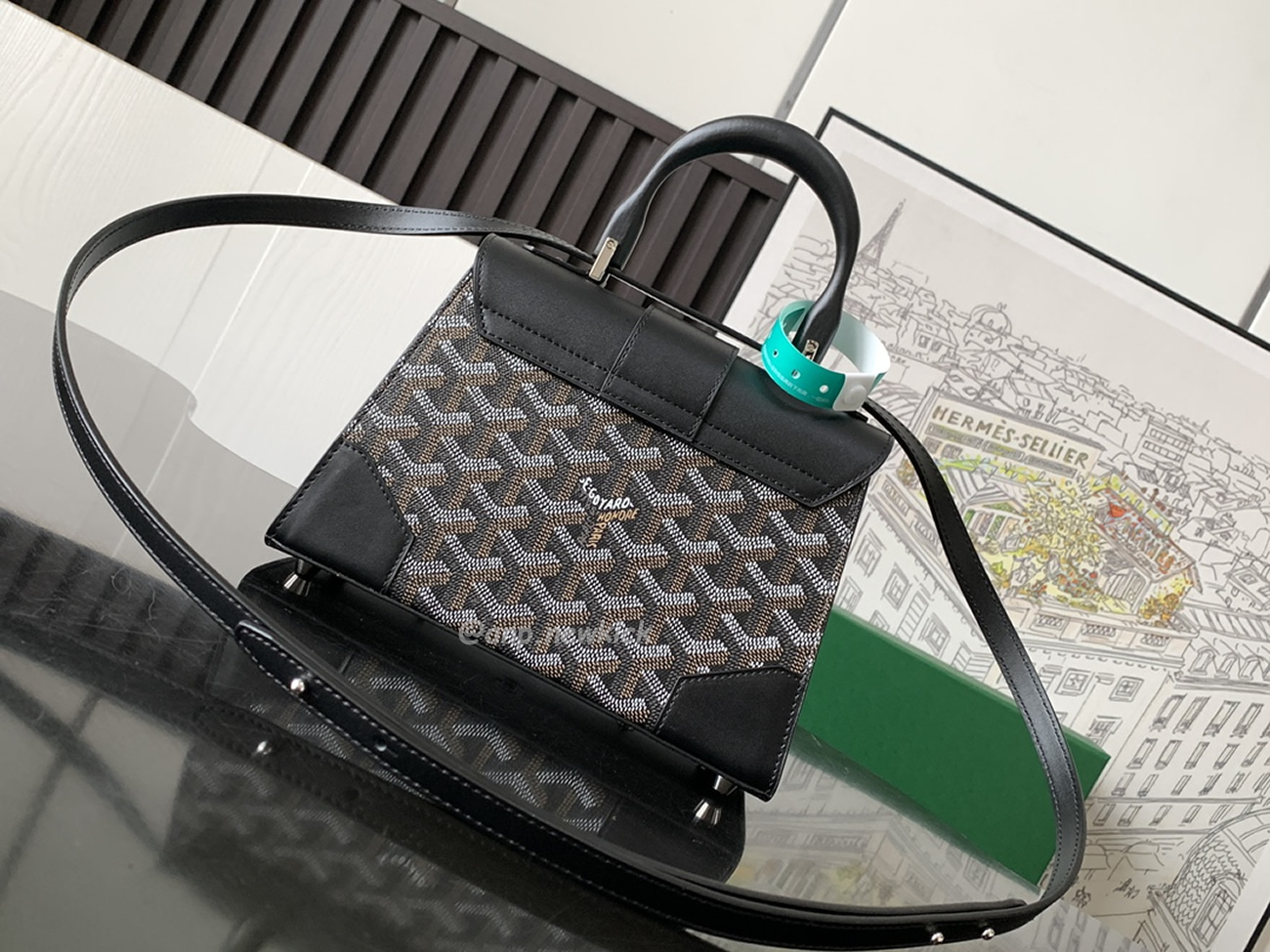 Goyard Saigon Structuré Pm Bag Lettres Camouflage (7) - www.newkick.org
