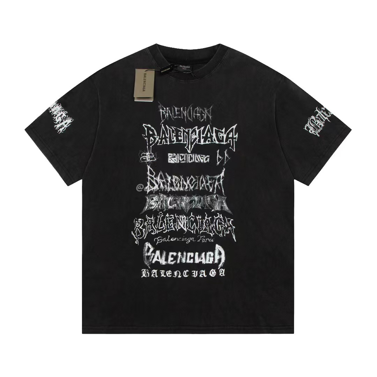 Balenciaga Sanskrit Alphabet Full Body Print Short Sleeve T Shirt (1) - www.newkick.org Balenciaga Sanskrit Alphabet Full Body Print Short Sleeve T Shirt (1) - www.newkick.org