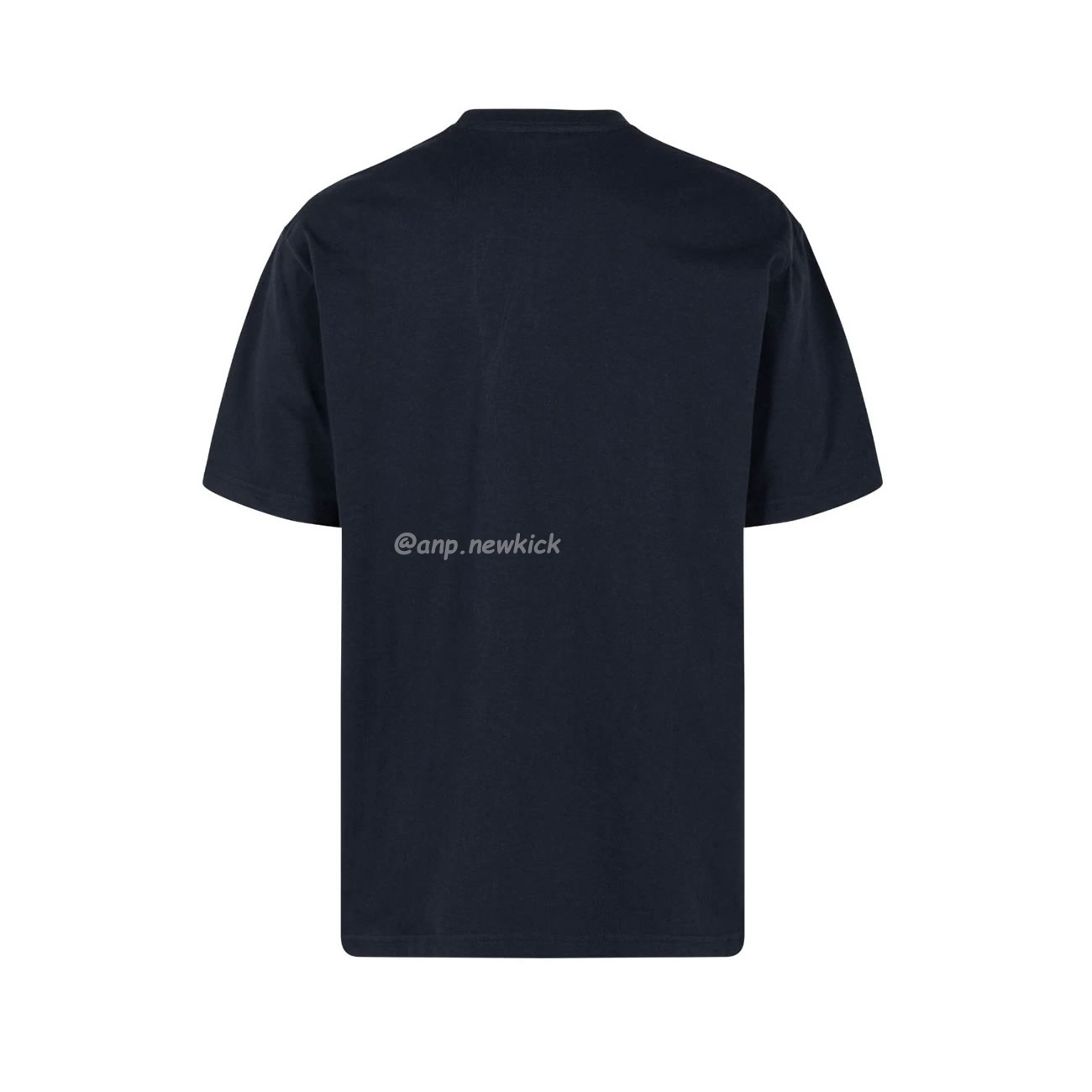 Supreme Box Logo Cotton White Navy Blackt Shirt (8) - www.newkick.org