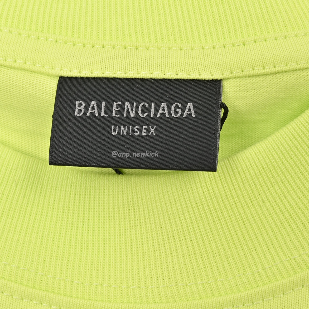 Balenciaga 23ss Tape Printed Overlapping T Shirt (3) - www.newkick.org