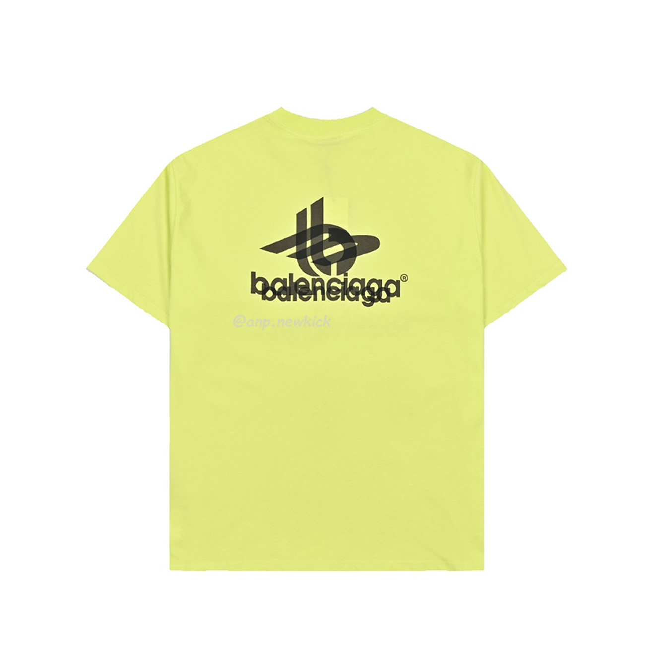 Balenciaga 23ss Tape Printed Overlapping T Shirt (8) - www.newkick.org