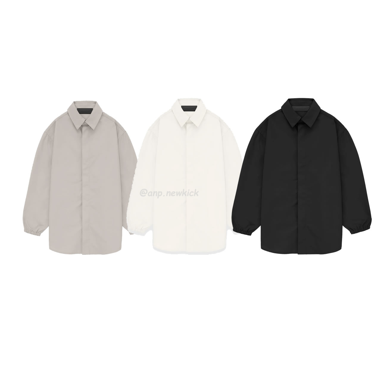 Fear Of God Essentials Fog 23fw Tie Cuffed Shirt Black Apricot Gray S Xl (1) - www.newkick.org Fear Of God Essentials Fog 23fw Tie Cuffed Shirt Black Apricot Gray S Xl (1) - www.newkick.org