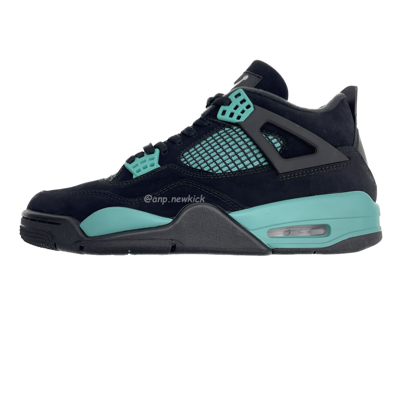 Air Jordan 4 Retro Tiffany Black Green (1) - www.newkick.org