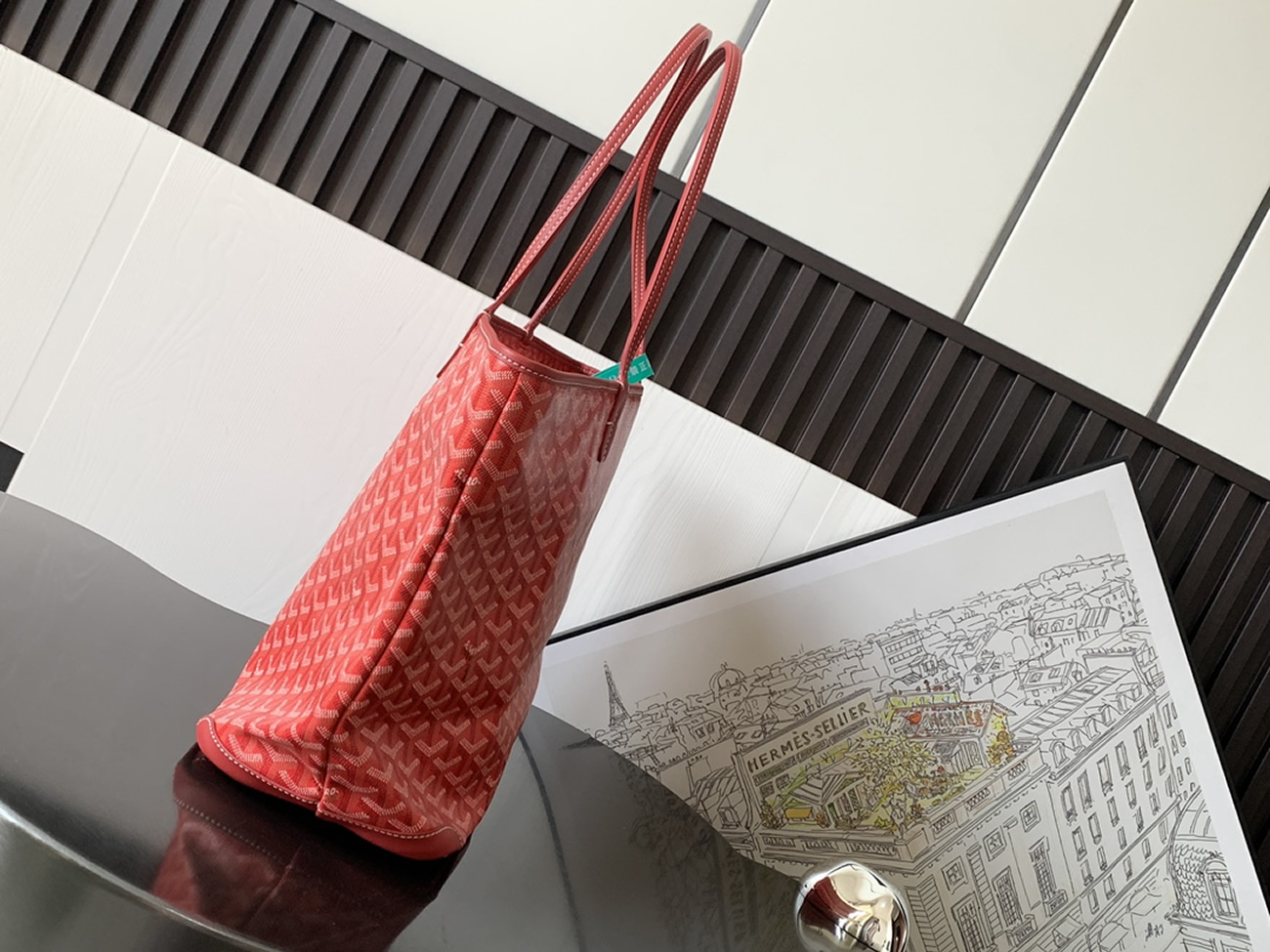 Goyard Artois Tote Pm Blacknatural Green Grey Red White Navy Blue Black Yellow (22) - www.newkick.org Goyard Artois Tote Pm Blacknatural Green Grey Red White Navy Blue Black Yellow (22) - www.newkick.org
