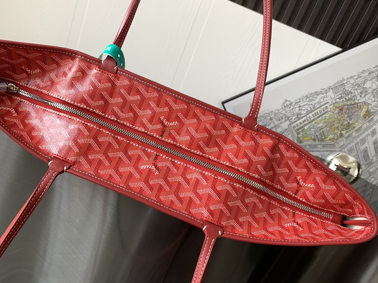 Goyard Artois Tote Pm Blacknatural Green Grey Red White Navy Blue Black Yellow (24) - www.newkick.org Goyard Artois Tote Pm Blacknatural Green Grey Red White Navy Blue Black Yellow (24) - www.newkick.org