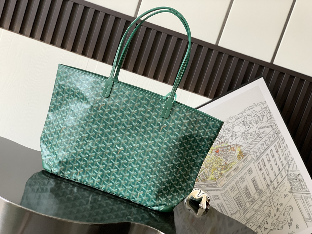 Goyard Artois Tote Pm Blacknatural Green Grey Red White Navy Blue Black Yellow (3) - www.newkick.org Goyard Artois Tote Pm Blacknatural Green Grey Red White Navy Blue Black Yellow (3) - www.newkick.org