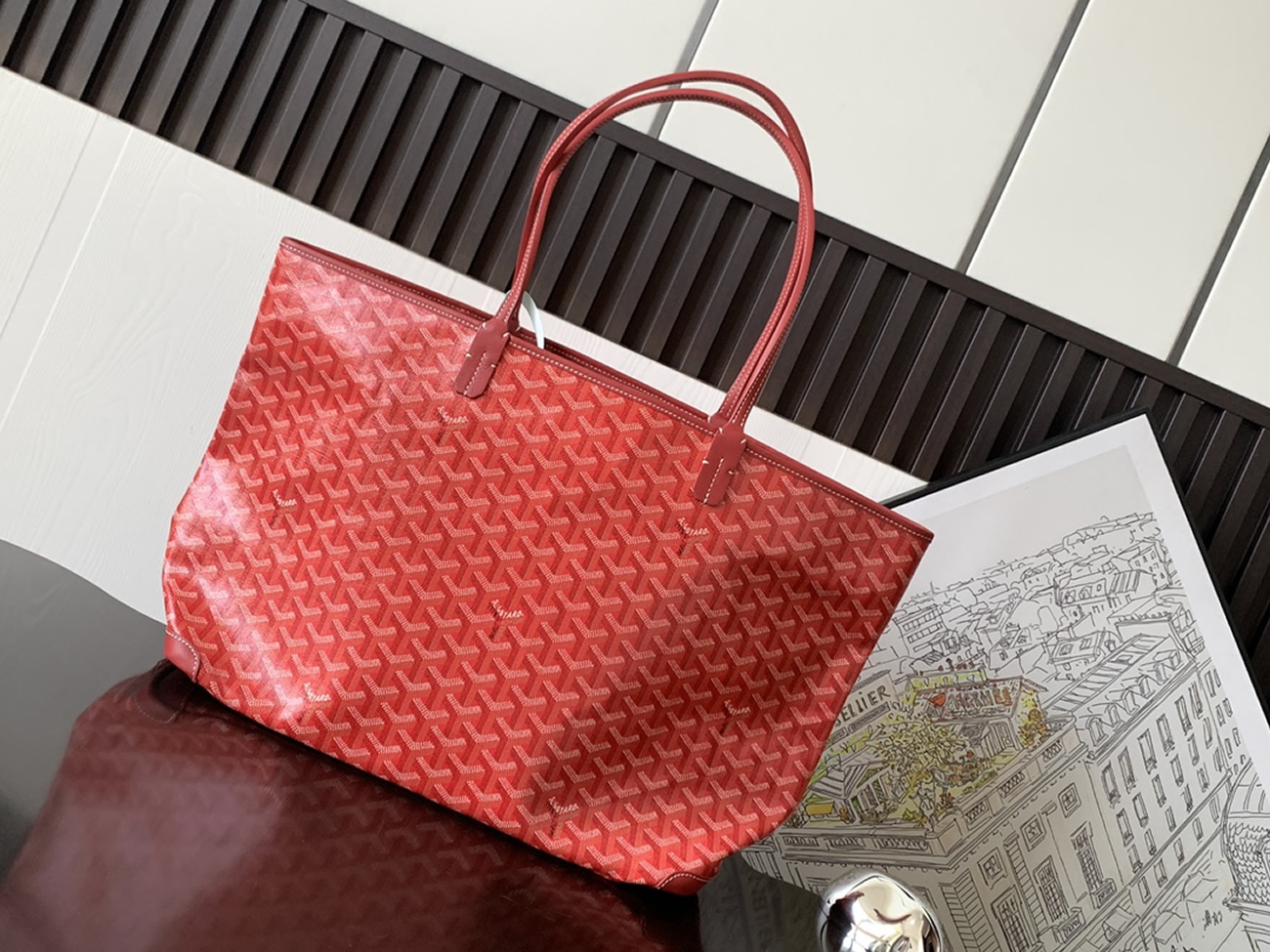 Goyard Artois Tote Pm Blacknatural Green Grey Red White Navy Blue Black Yellow (5) - www.newkick.org Goyard Artois Tote Pm Blacknatural Green Grey Red White Navy Blue Black Yellow (5) - www.newkick.org
