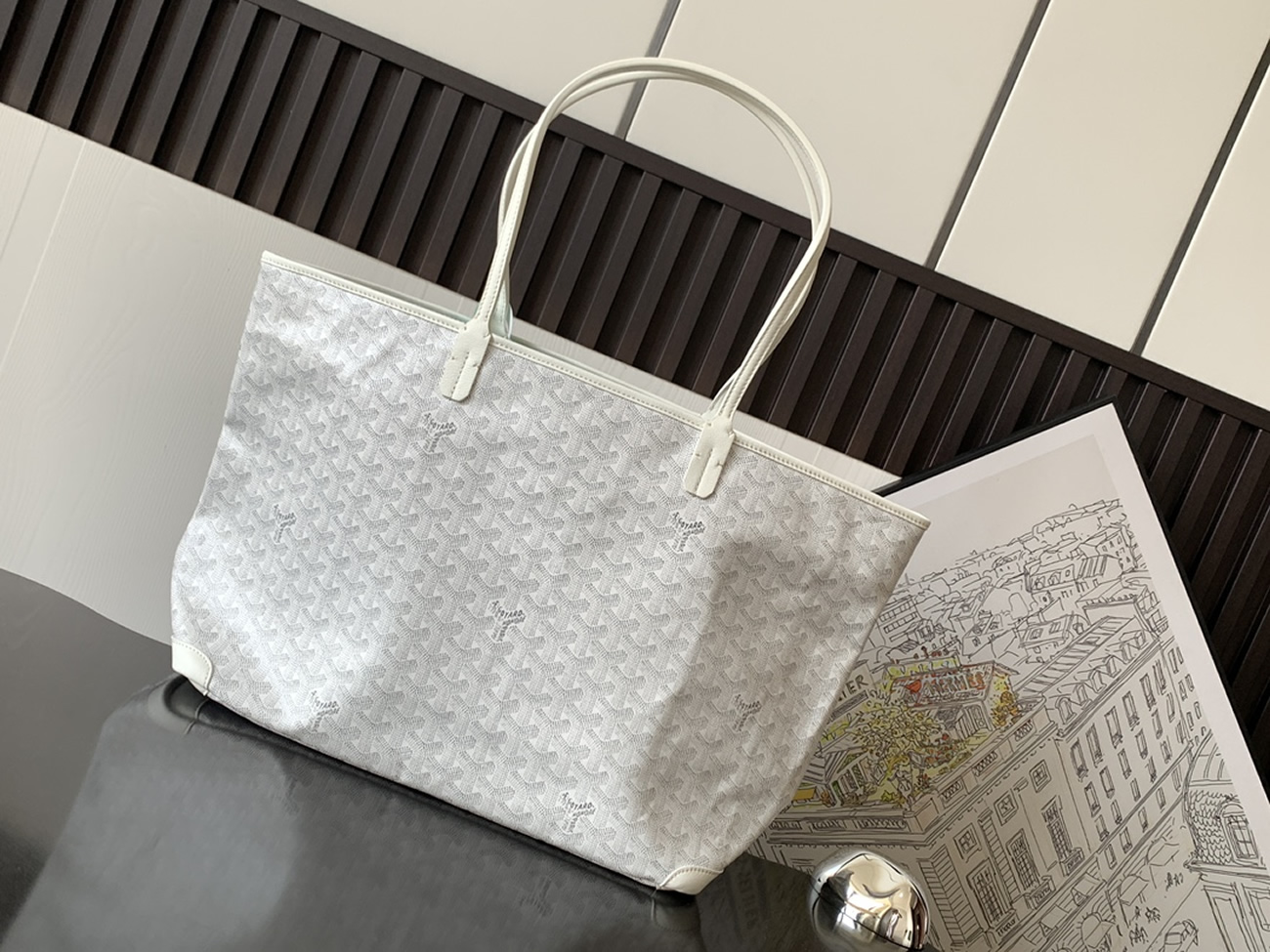 Goyard Artois Tote Pm Blacknatural Green Grey Red White Navy Blue Black Yellow (6) - www.newkick.org Goyard Artois Tote Pm Blacknatural Green Grey Red White Navy Blue Black Yellow (6) - www.newkick.org
