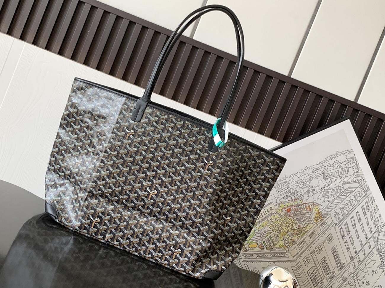 Goyard Artois Tote Pm Blacknatural Green Grey Red White Navy Blue Black Yellow (8) - www.newkick.org Goyard Artois Tote Pm Blacknatural Green Grey Red White Navy Blue Black Yellow (8) - www.newkick.org