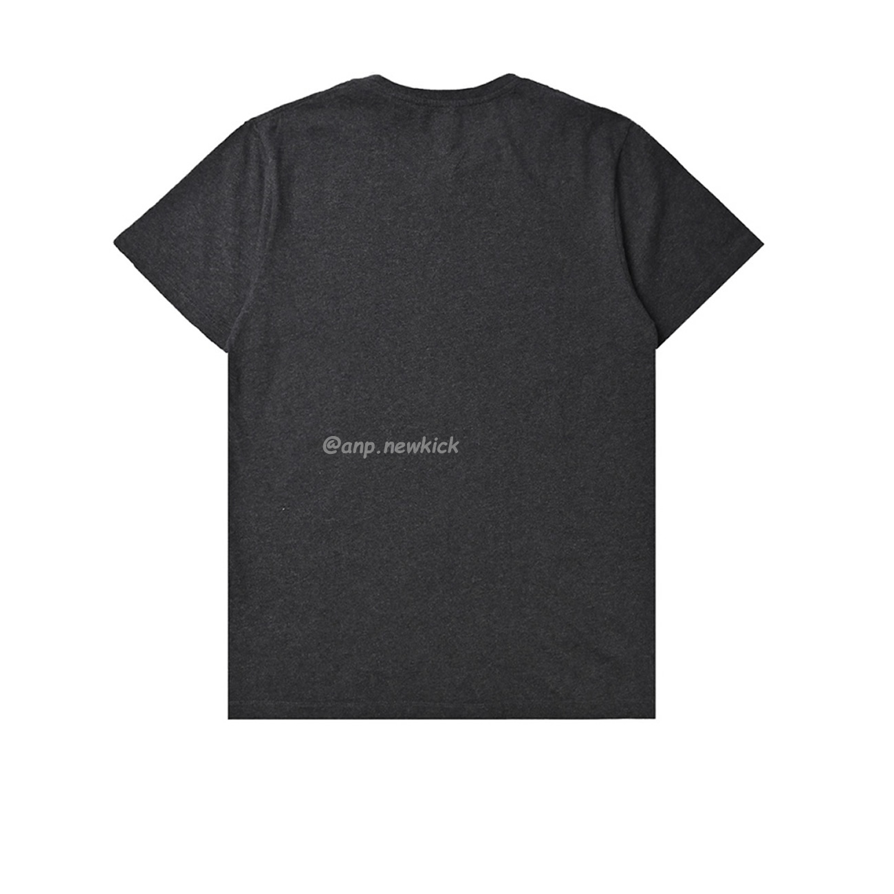 Loewe 24ss Two Tone Embroidered Logo Dark Gray Short Sleeved T Shirt (2) - www.newkick.org