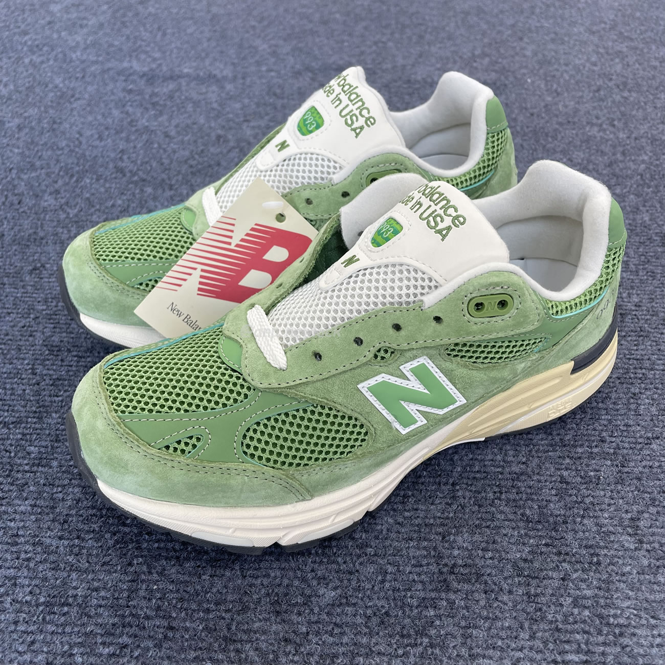 New Balance 993 Miusa Teddy Santis Chive U993gw (4) - www.newkick.org