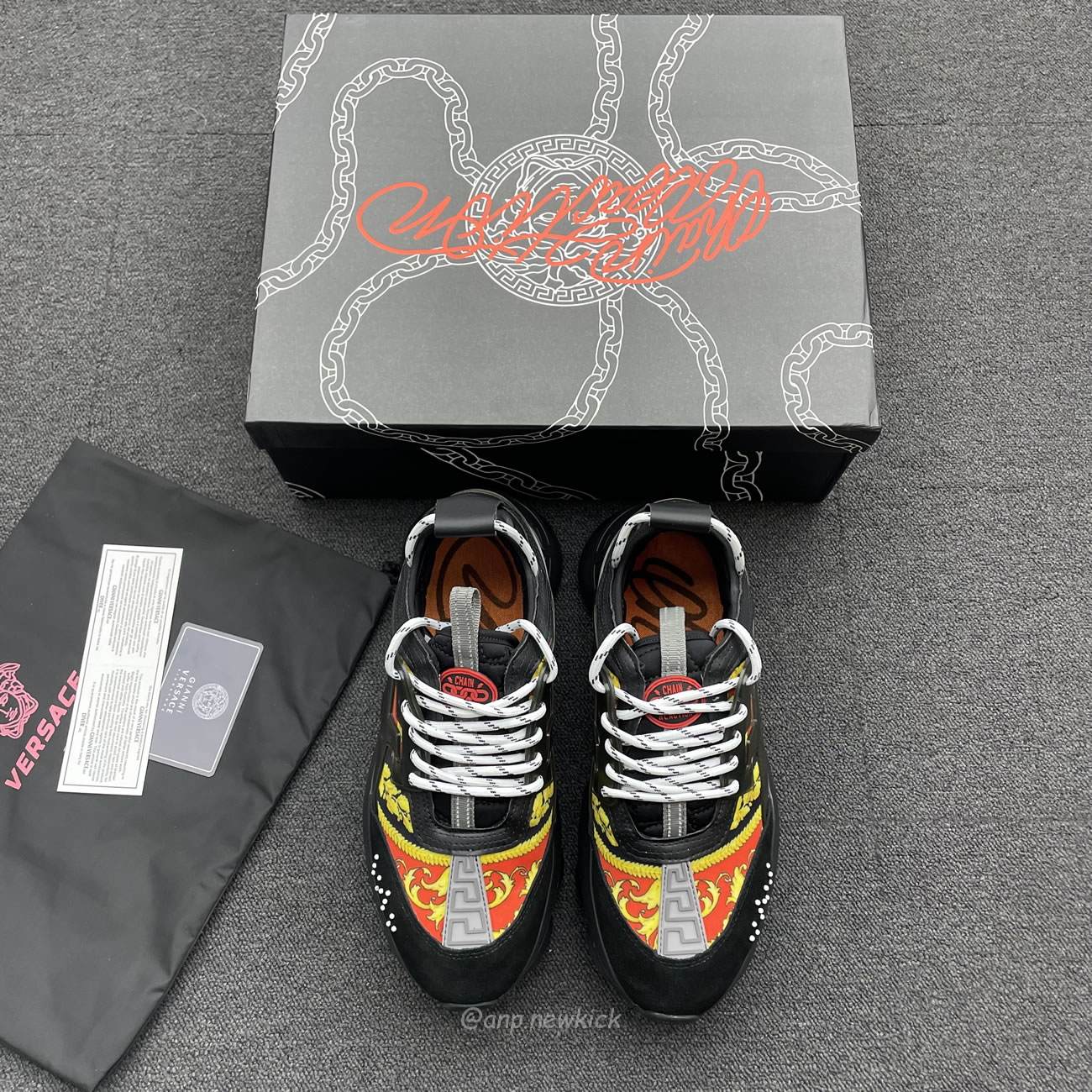 Versace Chain Reaction Sneaker (3) - www.newkick.org Versace Chain Reaction Sneaker (3) - www.newkick.org