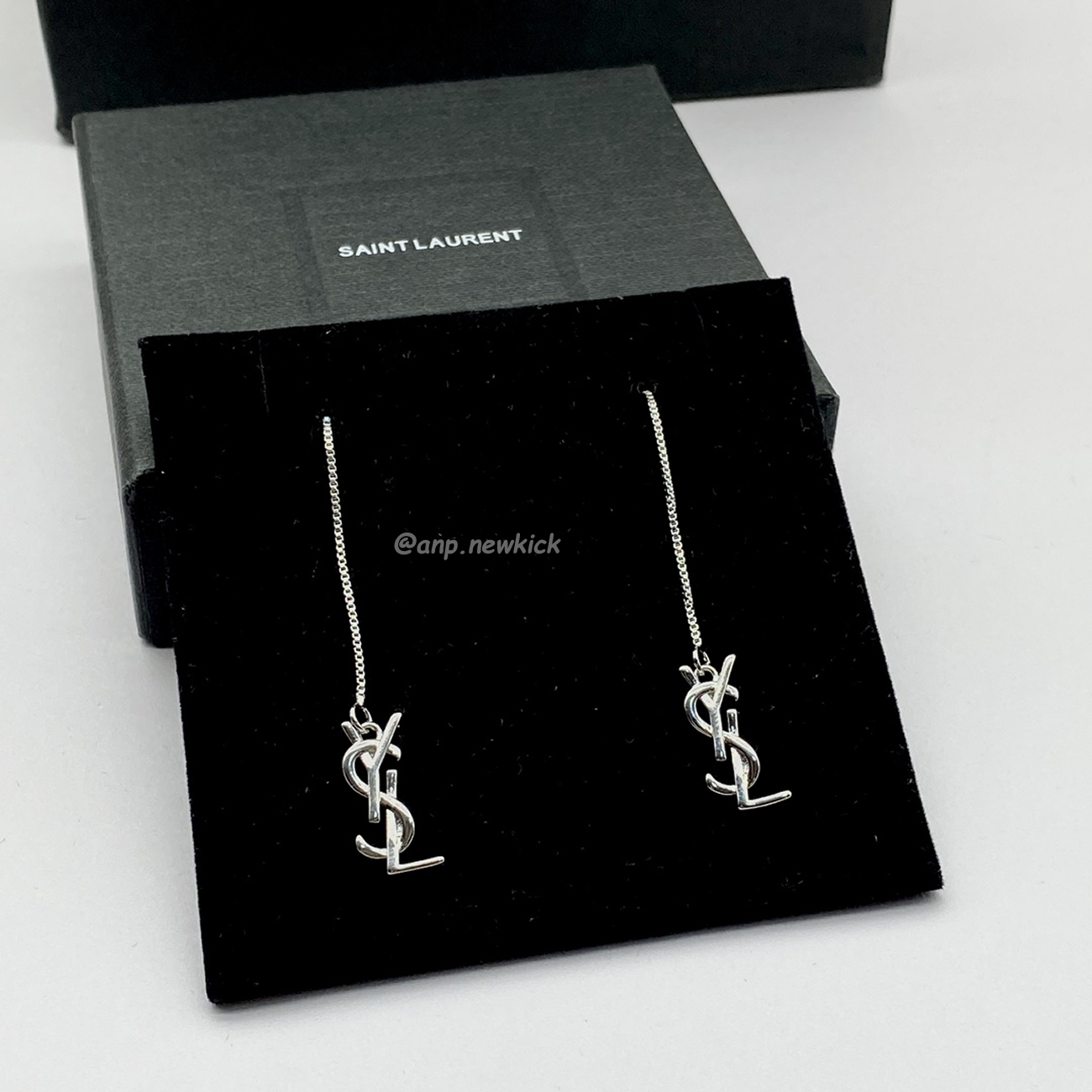 Saint Laurent Opyum Ysl Hanging Earrings (3) - www.newkick.org