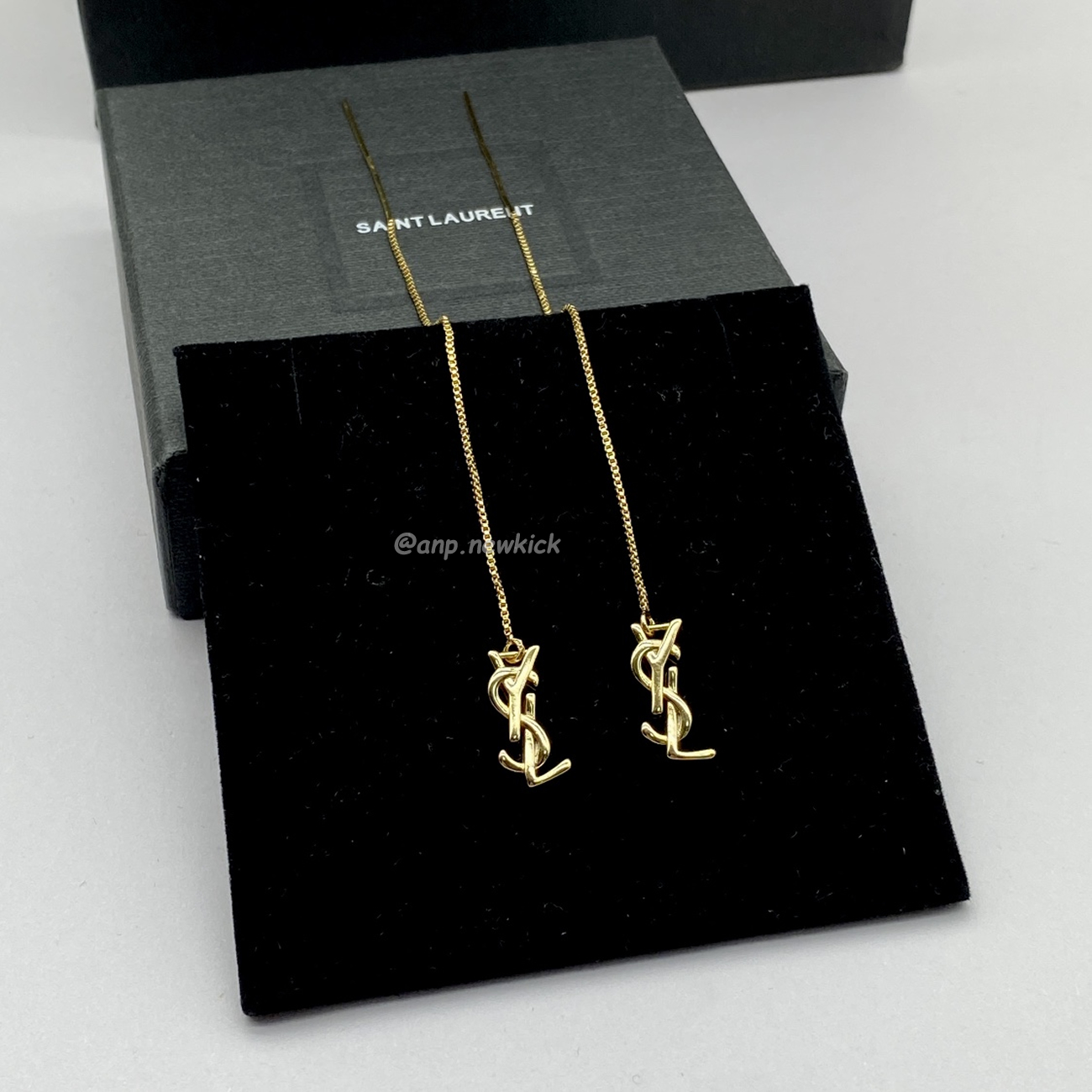 Saint Laurent Opyum Ysl Hanging Earrings (6) - www.newkick.org