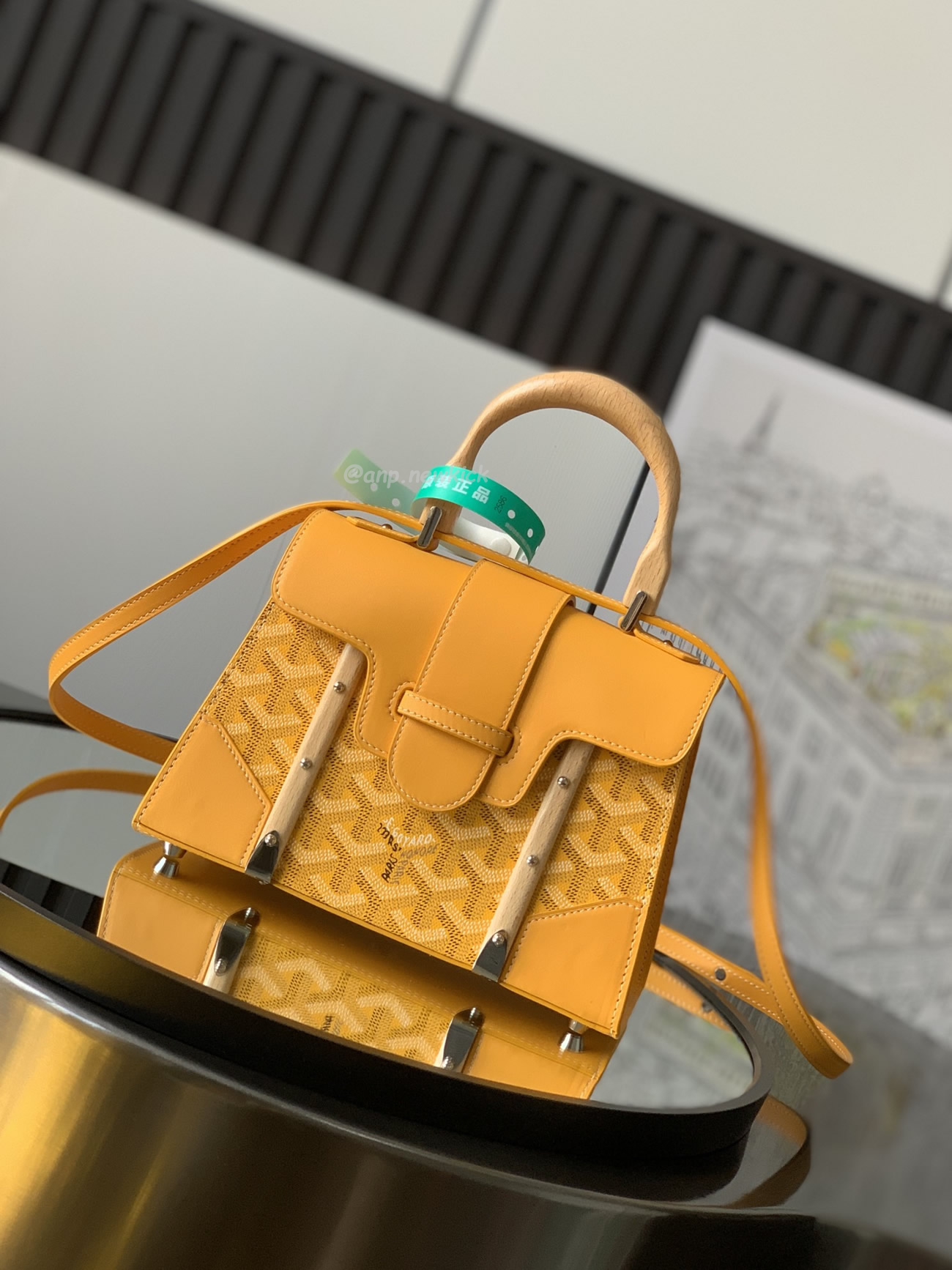 Goyard Saigon Bag Wooden Handle (20) - www.newkick.org