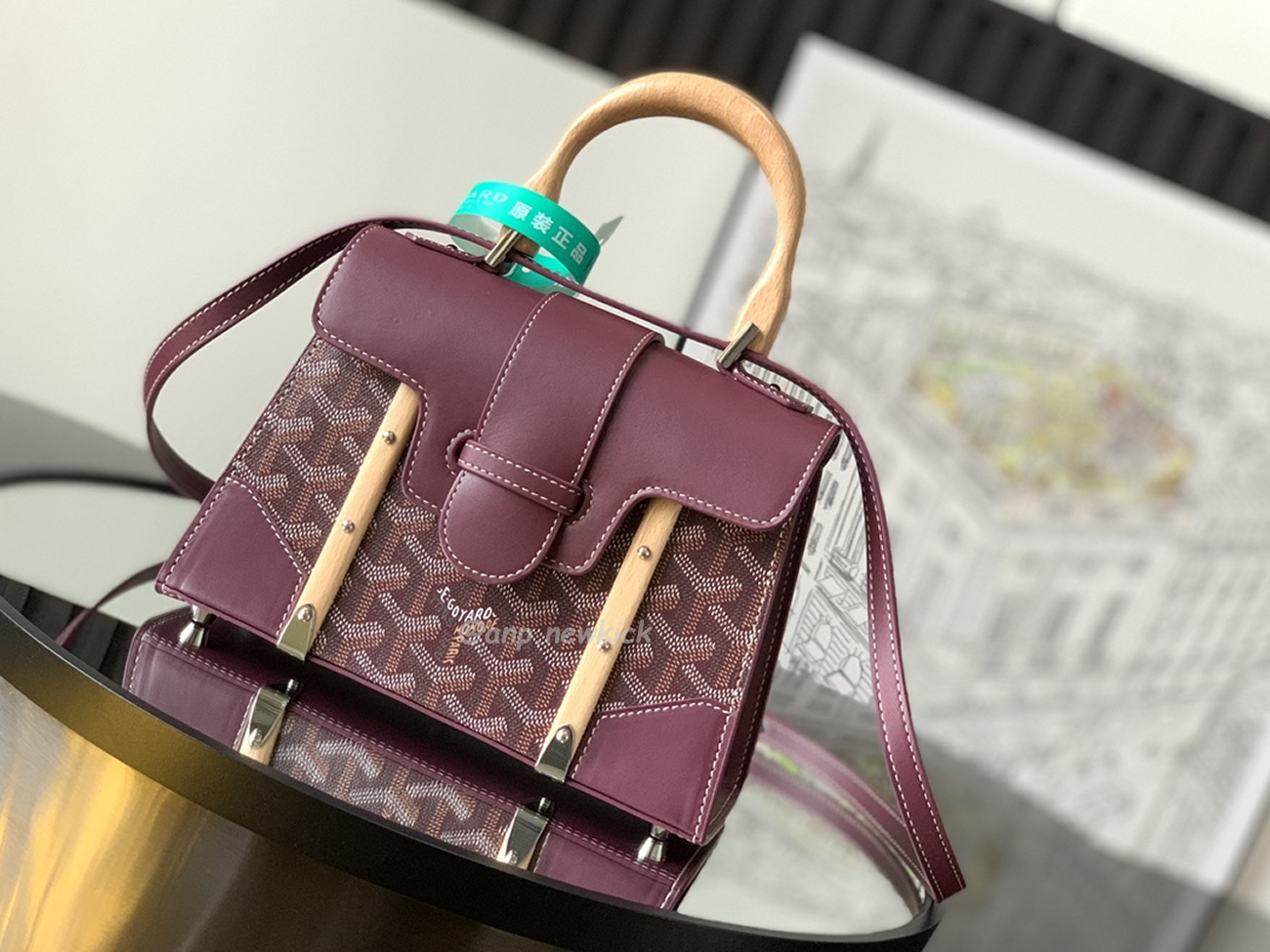 Goyard Saigon Bag Wooden Handle (21) - www.newkick.org