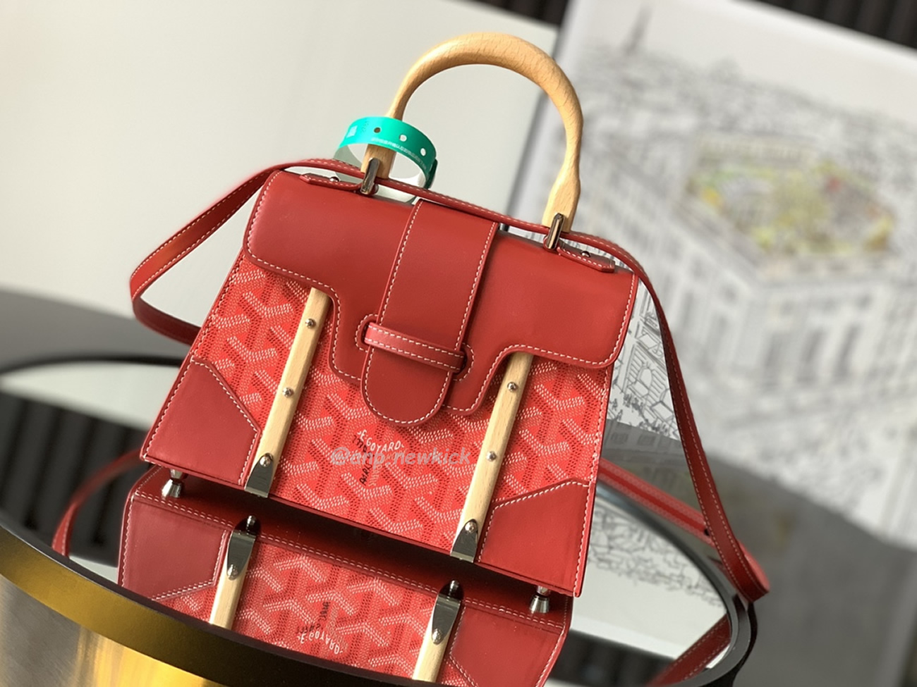 Goyard Saigon Bag Wooden Handle (22) - www.newkick.org