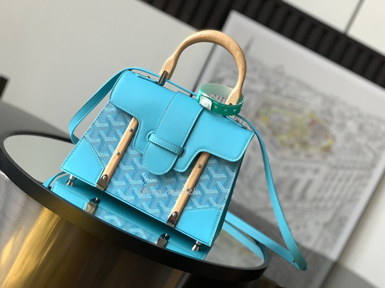 Goyard Saigon Bag Wooden Handle (23) - www.newkick.org