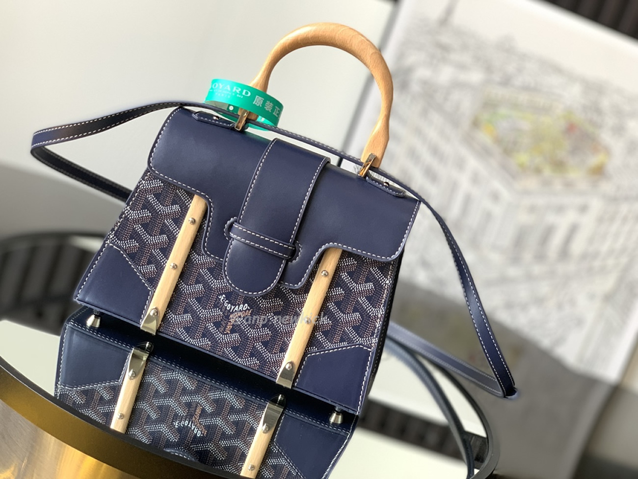 Goyard Saigon Bag Wooden Handle (25) - www.newkick.org