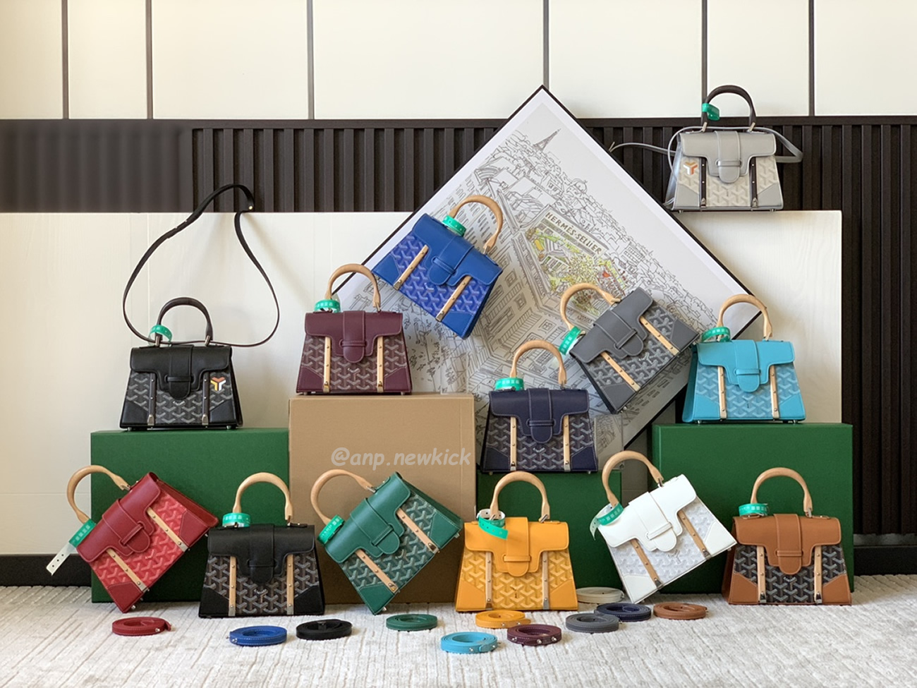 Goyard Saigon Bag Wooden Handle (30) - www.newkick.org