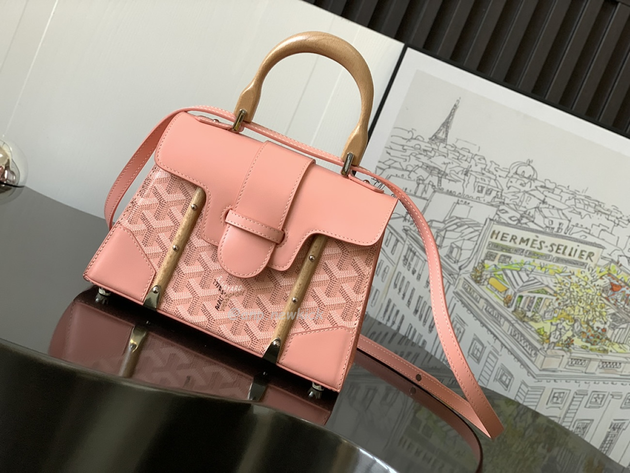 Goyard Saigon Bag Wooden Handle (31) - www.newkick.org