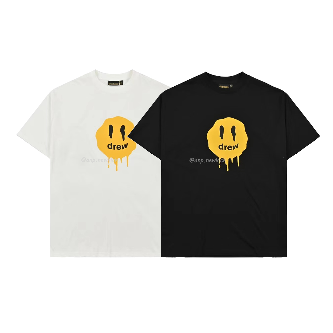 Drew House Mascot Ss Black White T Shirt (1) - www.newkick.org