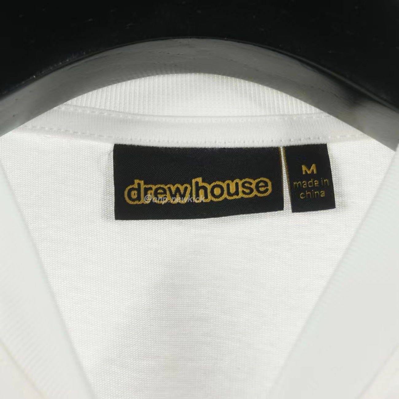 Drew House Mascot Ss Black White T Shirt (9) - www.newkick.org