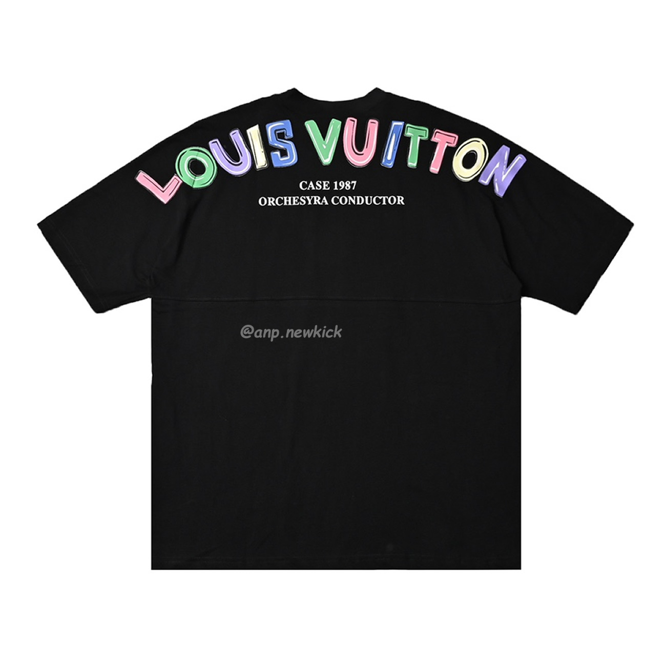 Louisviutton 2024ss Colorful Letter Logo On Back Printed Short Sleeved T Shirt (3) - www.newkick.org Louisviutton 2024ss Colorful Letter Logo On Back Printed Short Sleeved T Shirt (3) - www.newkick.org